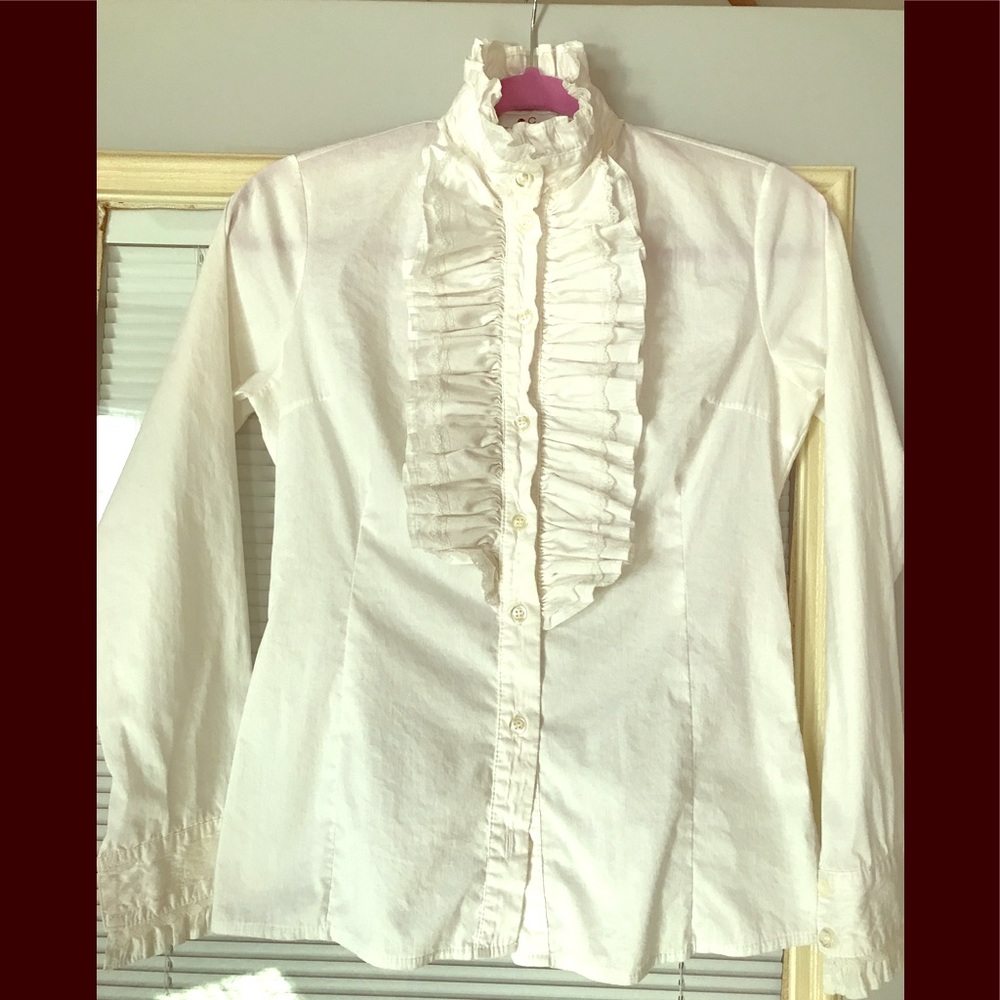 Ruffled “a,c Italian fashion” brand